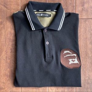 Xlarge Camouflage Polo Shirt / Tee with Logo Patch